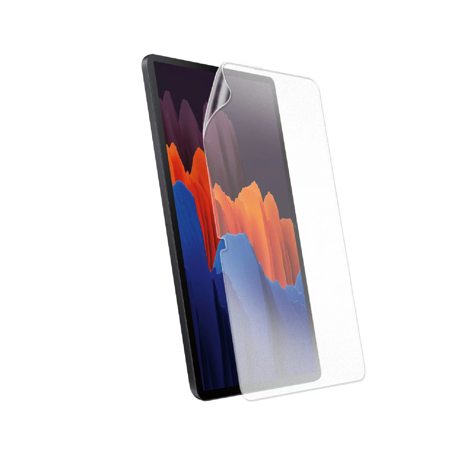 KNY Samsung Galaxy Tab S7 Plus T970 İçin Kağit Hissi Veren Mat Paper Like Ekran Koruyucu