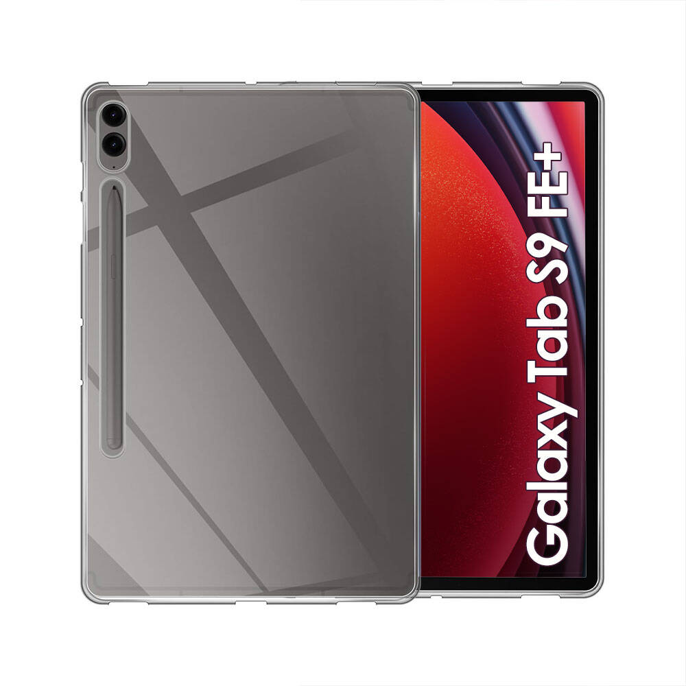 KNY Samsung Galaxy Tab S9 FE Plus SM-X610 Klf Ultra Korumal effaf Silikon