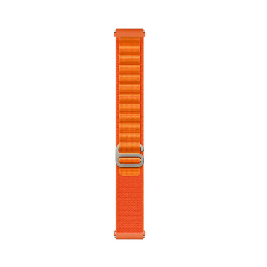 KNY Spovan Watch Plus in 22 MM Kuma Desenli Ayarlanabilir Naylon Kay-Kordon KRD-74