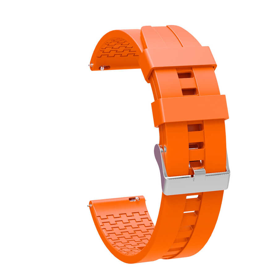 KNY Spovan Watch Plus in 22 MM Standart Model 7 Kademeli Ayarlanabilir Renkli Silikon Kay-Kordon KRD-23