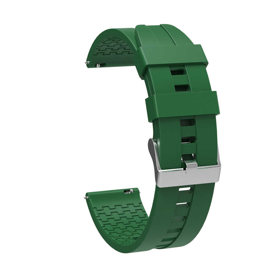 KNY Spovan Watch Plus in 22 MM Standart Model 7 Kademeli Ayarlanabilir Renkli Silikon Kay-Kordon KRD-23