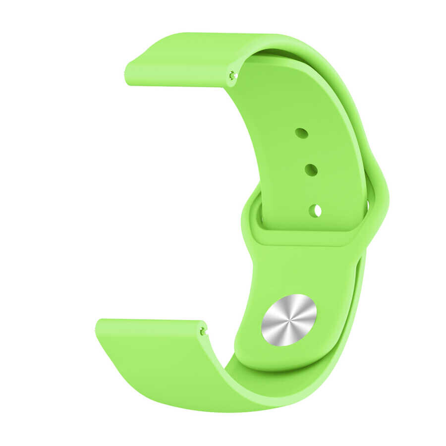 KNY Spovan Watch Plus in 22 MM Standart Model Renkli Ayarlanabilir Silikon Kay-Kordon KRD-11