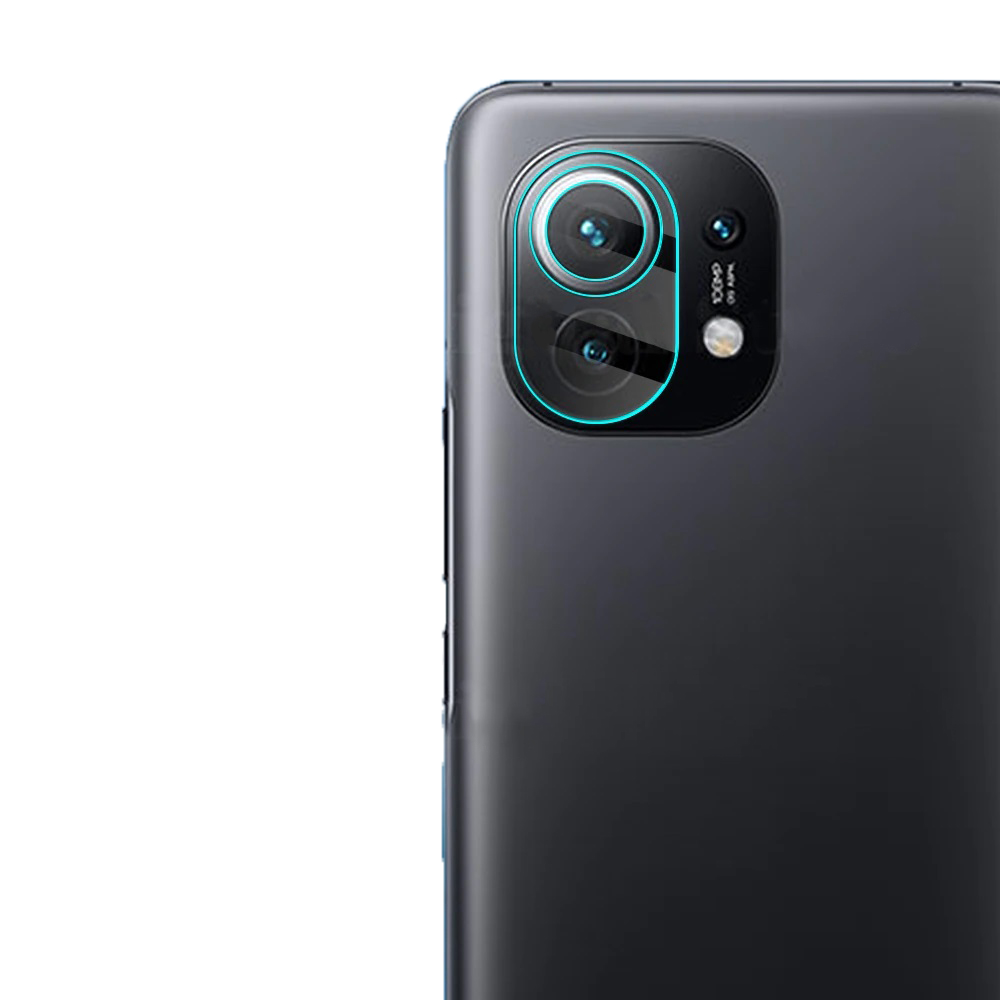 KNY Xiaomi Mi 11 Lite iin Kamera Koruma Cam Ekran Koruyucu Nano effaf