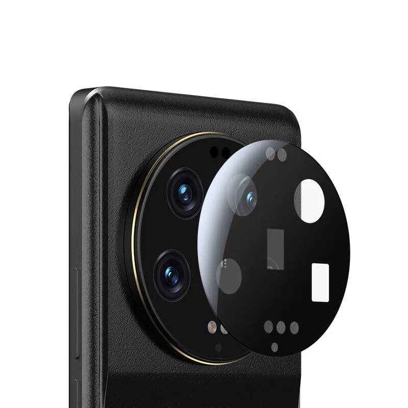 KNY Xiaomi Mi 13 Ultra in 3D Tam Kaplayan Kamera Lens Koruyucu 