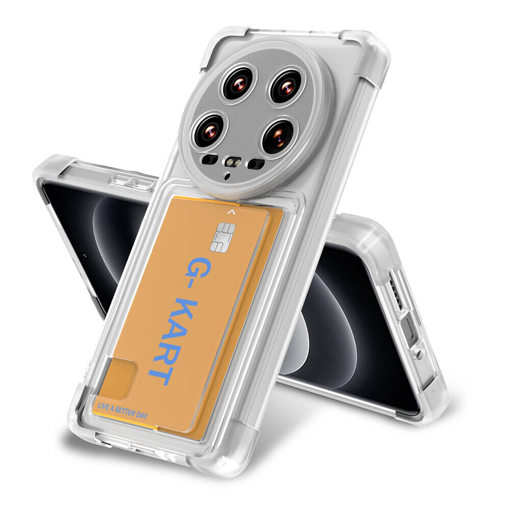 KNY Xiaomi Mi 14 Ultra Klf Ultra Korumal Kamera Korumal Kart Koymal G-Kart Silikon