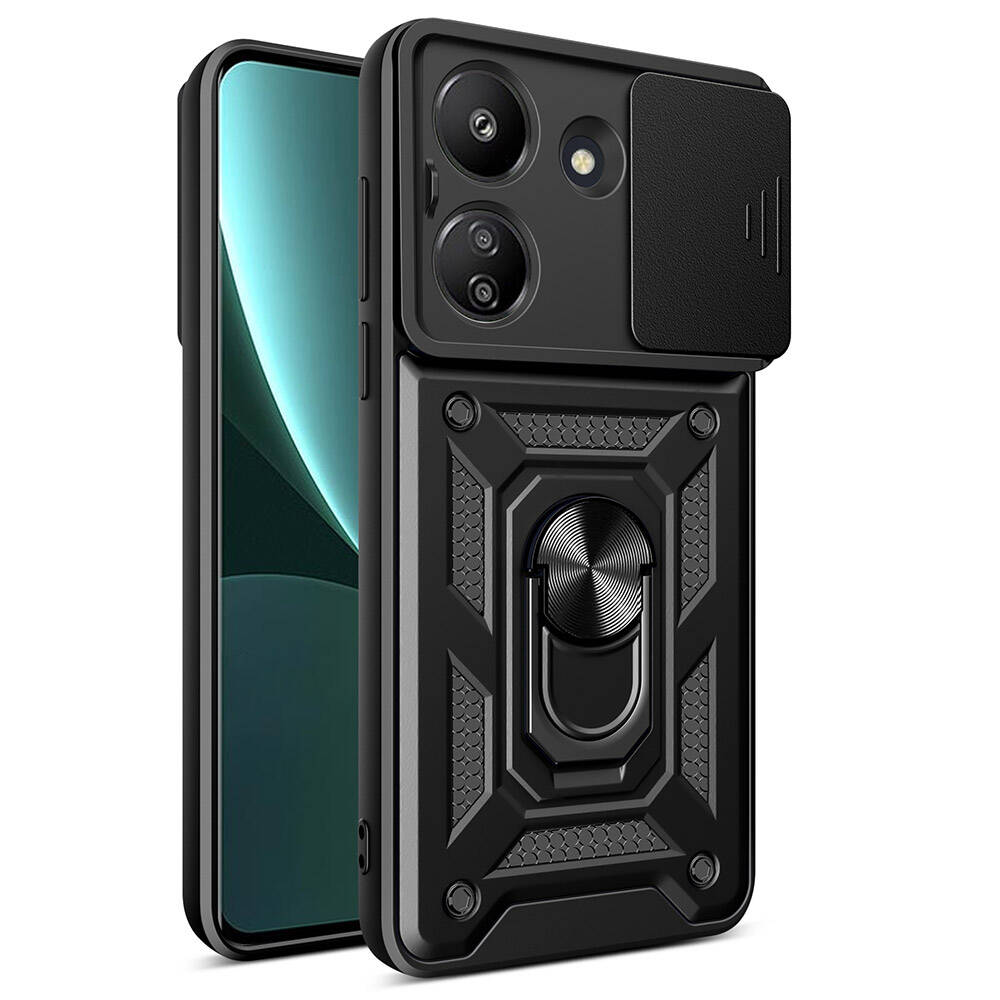 KNY Xiaomi Poco C65 Klf Ultra Korumal Kamera Korumal Yzkl Manyetik Srgl Vega Kapak
