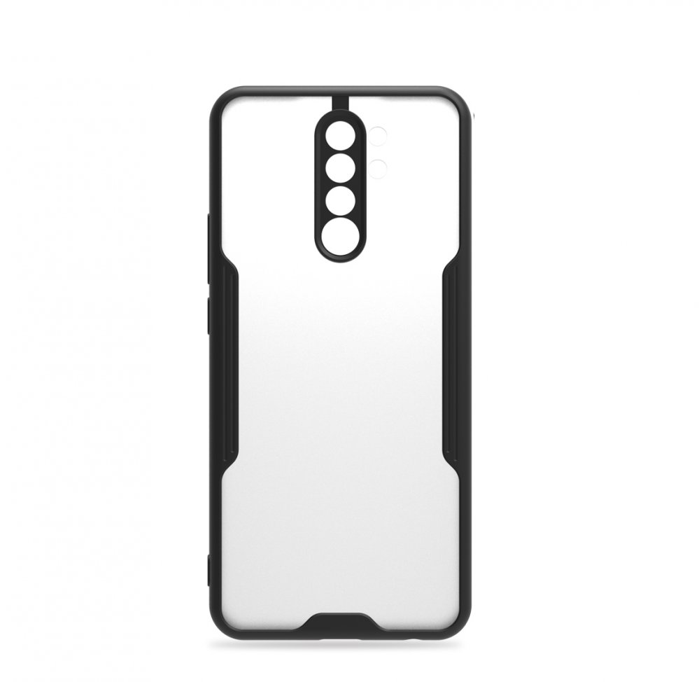 KNY Xiaomi Redmi 9 Kılıf Silikon Kenarlı Ultra Koruma Parfe Kapak