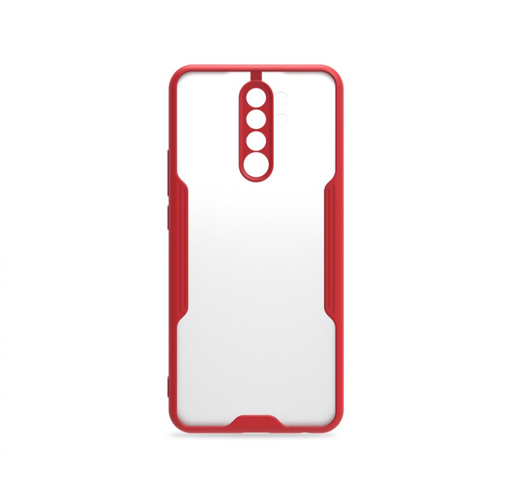 KNY Xiaomi Redmi 9 Kılıf Silikon Kenarlı Ultra Koruma Parfe Kapak