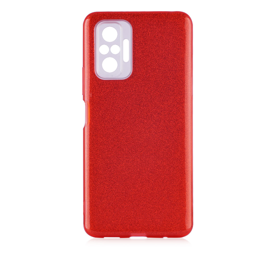 KNY Xiaomi Redm Note 10 Pro Klf Simli Parlak Shinning Sillikon