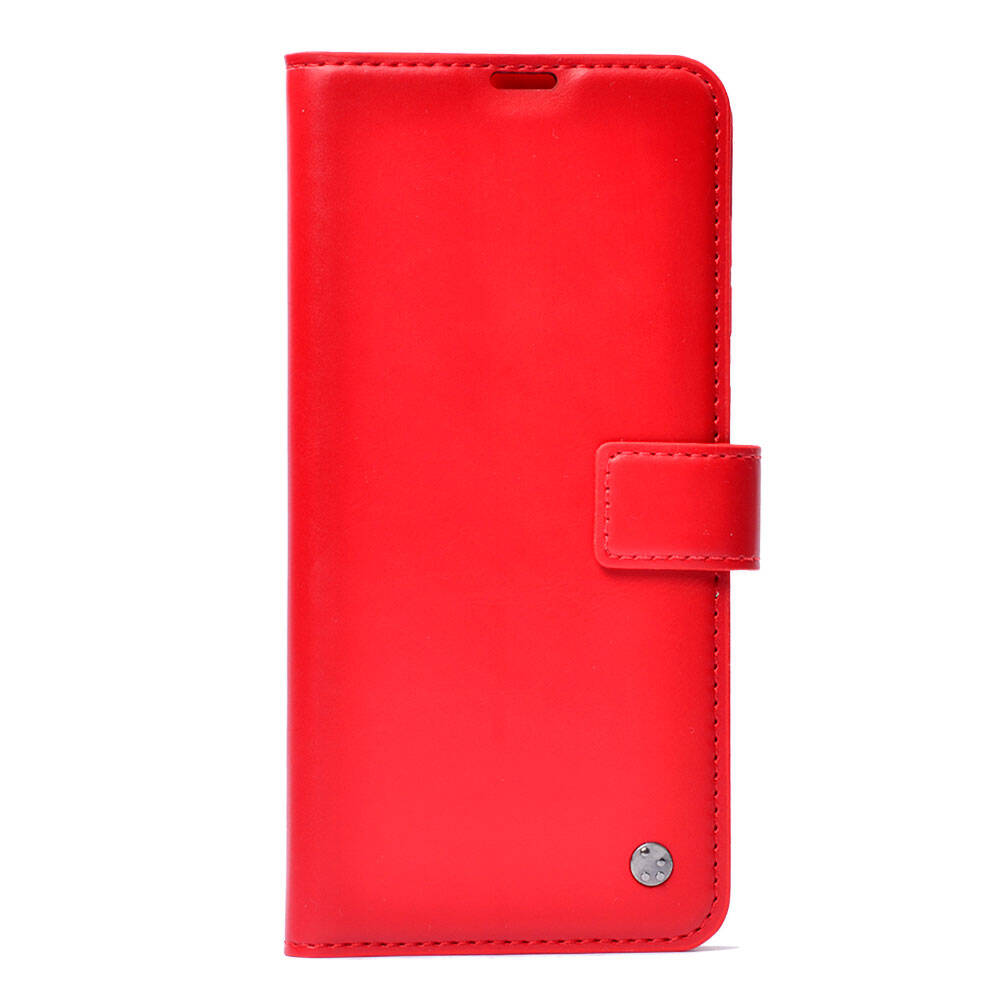 KNY Xiaomi Redmi Note 13 Pro 5G Klf Czdanl Kapakl Standl Suni Deri Delux Klf