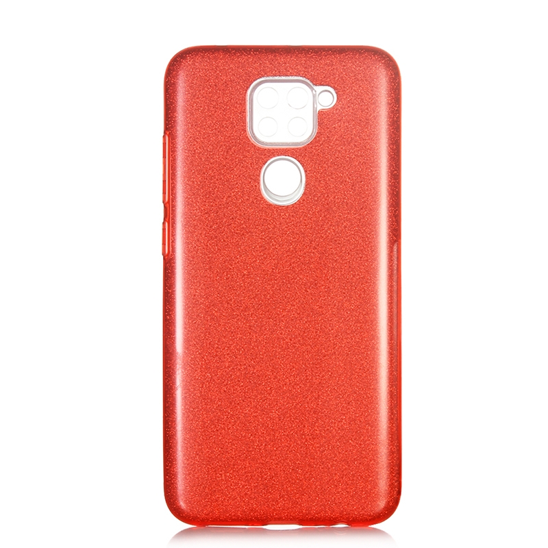 KNY Xiaomi Redmi Note 9 Klf Simli Parlak Shinning Silikon