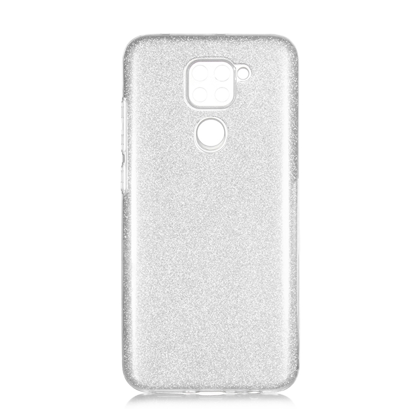 KNY Xiaomi Redmi Note 9 Klf Simli Parlak Shinning Silikon