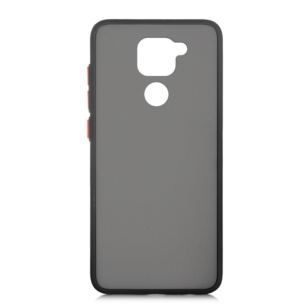 KNY Xiaomi Redmi Note 9 Silikon Kenarl Buzlu Fri Kapak