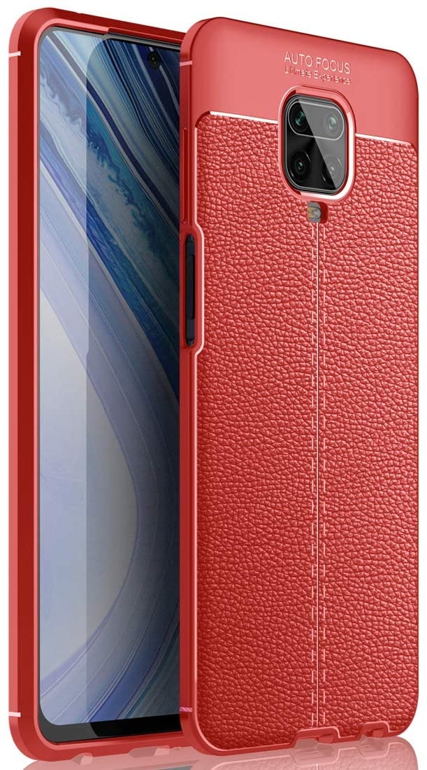 KNY Xiaomi Redmi Note 9S Klf Deri Desenli Lux Niss Silikon