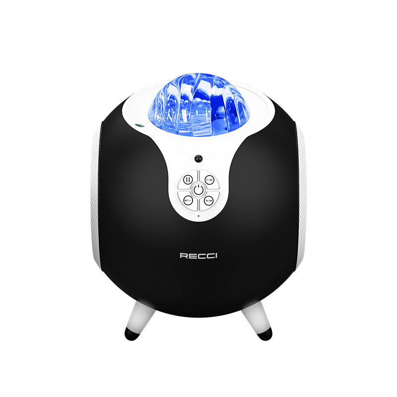Recci RSK-W22 Starry Sky Serisi Hi-Fi Aurora Lambal Wireless Bluetooth 5.2 Speaker Hoparlr 10W