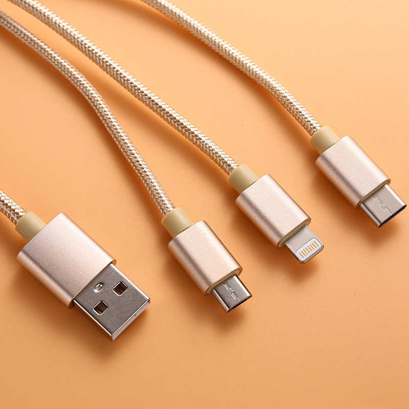 Xipin LX09 3 in 1 Usb Cable M+L+T